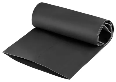 Krimpschlauch 150 mm Ø, 240 mm flach, 2:1, 1 m, schwarz