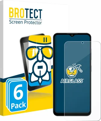 Produktbild von 6x BROTECT Schutzglas für Oukitel C5 6,52" Schutzfolie Panzer Folie Glas Display Schutz klar