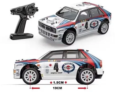 Obrázek produktu pro RC auto 1/14, pohon 4x4 - rychlost 55 km/h - bezkartáčový motor - terénní závodní driftovací model