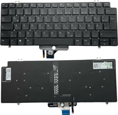 Produktbild von Trade-Shop Original Laptop Notebook Tastatur Deutsch QWERTZ mit Hintergrundbeleuchtung ersetzt PK132UG1A18, NSK-QRAUC0G, 0DVX21, DVX21