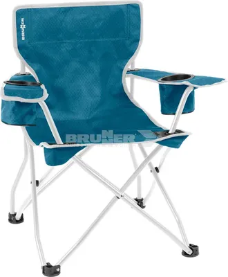 Produktbild von Brunner Action Baby Equiframe Camping-Hochstuhl Gepolsterter Sitz Blau