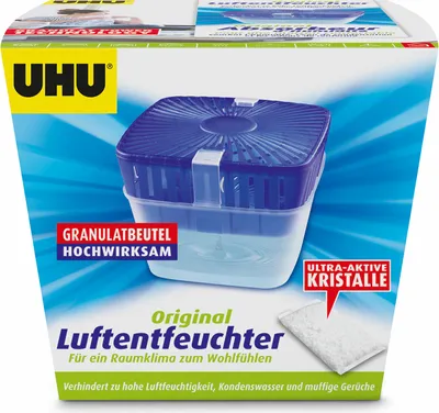 Produktbild von UHU Original Raumentfeuchter blau, 450,0 g