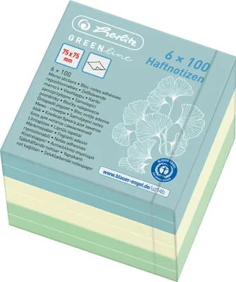 Obrázek produktu pro Herlitz 50033430 - 75 mm - 75 mm - 600 Blätter