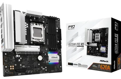 Produktbild von ASRock A620AM Pro RS AM5 mATX HDMI/DP DDR5
