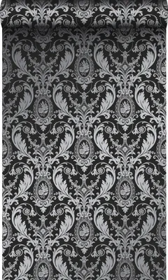 Immagine prodotto di Origin Wallcoverings carta da parati ornamento nero 53 cm x 10.05 m