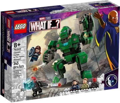 Zdjęcie produktu dla LEGO Marvel Super Heroes Kapitan Carter i Niszczyciel Hydry, Zestaw do budowania, 8 lat(a), Plastik, 0 szt., 390 g
