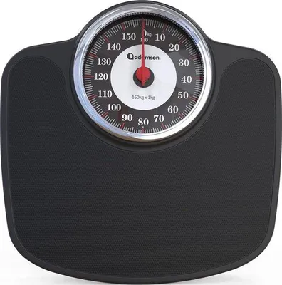 Image de Balance analogique avec surface en caoutchouc, capacité 160 kg
