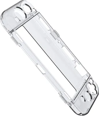 Schutzhuelle kompatibel mit Switch OLED Spielkonsole Crystal Case Hard Shell Cover fuer NS Game Host Handle