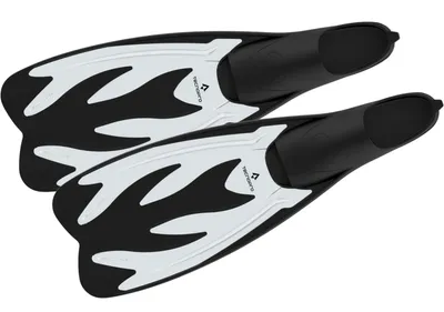 Produktbild von TECNOPRO Flosse F5 TRANSPARENT/BLACK 46-47