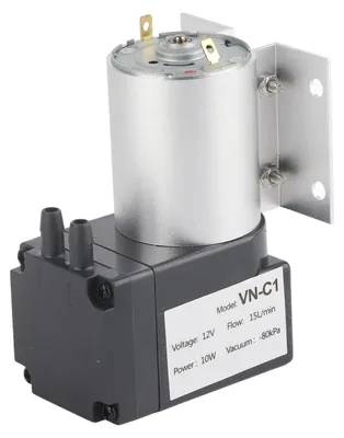 Obrázek produktu pro Vakuová pumpa s podtlakem a stojanem – 80 kPa, 10 W, 24 V DC/12 V DC