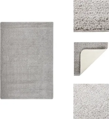 Immagine prodotto di tappeto vidaXL Shaggy grigio chiaro 120x170 cm Antiscivolo - Tappeti