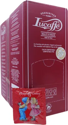 Produktbild von Lucaffe Piccolo & Dolce 44mm ESE System Kaffee Pads 150 Stück je 6gr