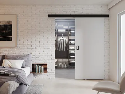 Obrázok produktu pre Posuvné interiérové dvere SANITA 1 - 80 cm, biele