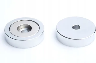 Immagine prodotto di Supporto magnetico al neodimio 32x8 per testa di vite cilindrica 1 pezzo
