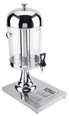 Produktbild von Getränkespender 8L Edelstahl - Mit Hahn - Getrenntes Design - Für Buffet/Restaurant