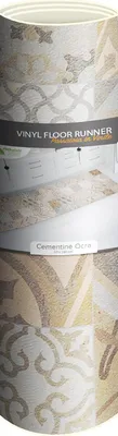 Productafbeelding van Famanu vinyl keukentapijt, 240 x 50 cm - Waterdicht en hypoallergeen