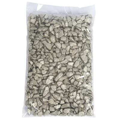 Produktbild von DEKOSTEINE metallic 9-13mm. 5kg. WEISSGOLD
