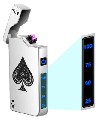 Produktbild von Elektrisches Lichtbogen-Feuerzeug - Wiederaufladbar per USB - Windfestes Stabfeuerzeug - Schwarz