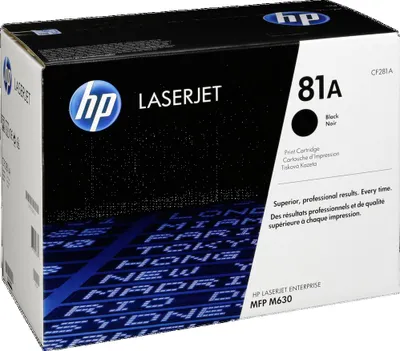 Productafbeelding van HP 81A Original Toner Cartridge - Black