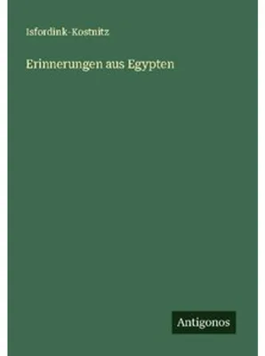 Immagine prodotto di Erinnerungen aus Egypten