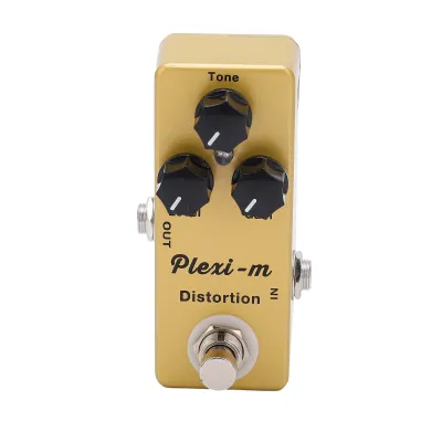 Zdjęcie produktu dla Efekt gitarowy,Efekt Fuzz,Pedał gitarowy,Pedał Distortion,Pedał Overload,Mini efekt metalowy