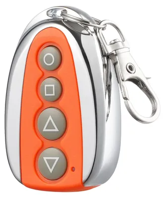 Image de Télécommande VEVOR pour ouvre-portail coulissant, portée 40 m, 4 boutons, télécommande automatique, pour ouvre-portail de garage, système d'ouverture électrique de portail d'entrée (pile non fournie)