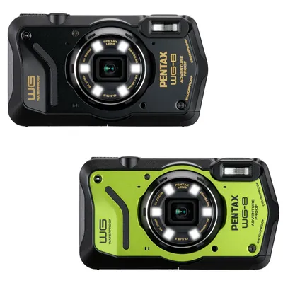 Obrázek produktu pro Pentax WG-8, 20 MP, 1/2.3", CMOS, 5x, 4K Ultra HD, Zelená