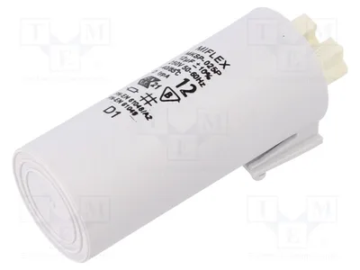 Produktbild von 1x Kondensator: Entladungslen Ø30x70mm 250VAC 10% 7uF V: 7 I520U570K-G0Ż Kondens