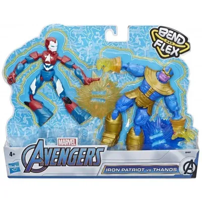 Obrázok produktu pre Dvojité balenie figúrok Avengers Bend and Flex