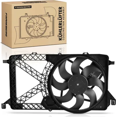 Immagine prodotto di Frankberg 1x radiatore motore a ventola singola con telaio ventola radiatore Ford Transit bus/van Transit Tourneo