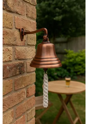 Imagen del producto de Accesorios para barras, campana de cobre, 12,7 cm, para la cocina