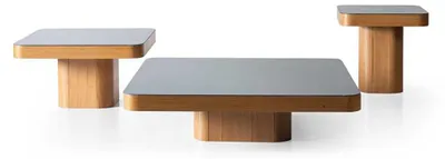 Obrázok produktu pre Elegantná sada 3 štýlových konferenčných stolíkov pre moderný interiér
