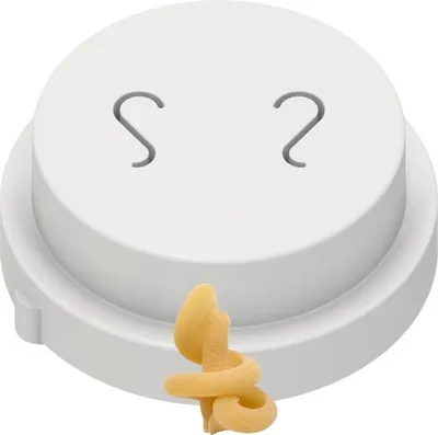 Produktbild von Matrize POM Funghi Giganti / Pilze groß (Trulli, Trottole, Schneckle) für Philips Pastamaker Avance / 7000er