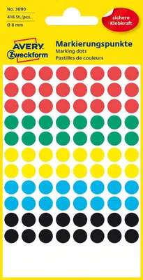Immagine prodotto di Punti marcatori ordinati per colore