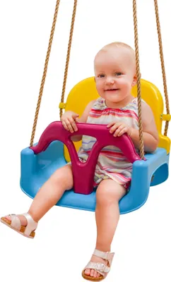 Produktbild von 3-in-1 Kinderschaukel 40x43x33cm Babyschaukel Garten Schaukel Kinder Spielzeug