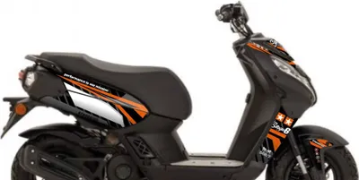 Produktbild von Stage6 Orange Deco Grafikset für Peugeot Streetzone
