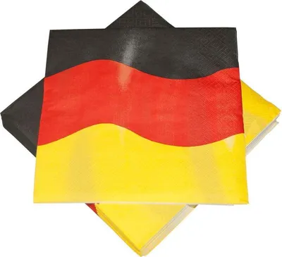 Produktbild von 20 Servietten Deutschland Party