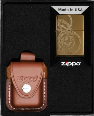 Produktbild von ZIPPO Feuerzeug-Set MIUSICAL NOTES DESIGN Geschenk No2