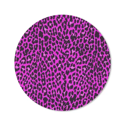 Produktbild von MuchoWow® Mauspad Mousepad Leopardenmuster - Muster - Rosa 30x30 cm - Mousepads - Maus Mat - Pad - Mausunterlage - Tischunterlage - Schreibtischmatten
