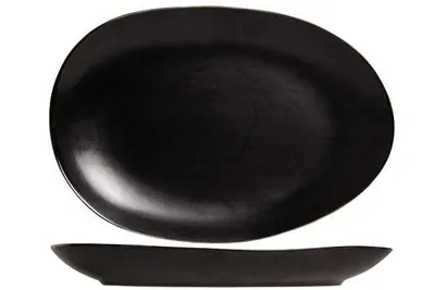 Obrázek produktu pro Útulná a trendy servírovací mísa Vongola černá - 36 x 25 cm
