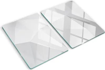 Obrázok produktu pre Sklenená ochranná doska – Kryt varnej dosky – Kryt na indukčnú dosku – 2x40x52 cm  – Rýchle čistenie – Tvrdené sklo – Abstraktné