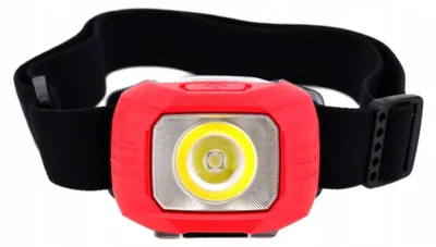 Obrázok produktu pre AW Tools - LED čelovka AW1068 (jednotná veľkosť) (červená/čierna)