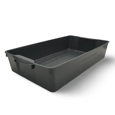Produktbild von Gärtnerbox Wanne Kunststoff grau Pflanzwanne Kotwanne Kunststoffwanne Pflanzschale Ölwanne