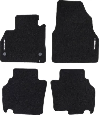 Immagine prodotto di Tappetini Velours per Renault Kangoo II 2007-2021 Tappeto auto nero 4 pz