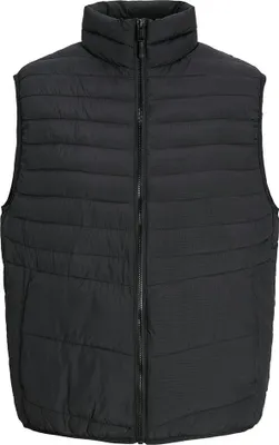 Produktbild von Jack & Jones State Puffer Plus Size Weste Schwarz 3XL Mann Schwarz 3XL