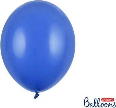 Produktbild von Starke Latexballons, Marineblau, Pastellblau, 30 cm, 100 Stück.