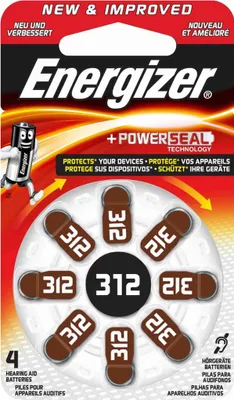 Image de Energizer ENZINCAIR312-8 Pile domestique