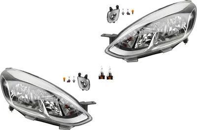 Produktbild von Scheinwerfer Satz passend für Ford Fiesta 17 05/17- H7 H15 + Nebel+Leuc. 2118578 H1BB13W029AD 2118582 H1BB13W030AD 2112644 2112660 Johns