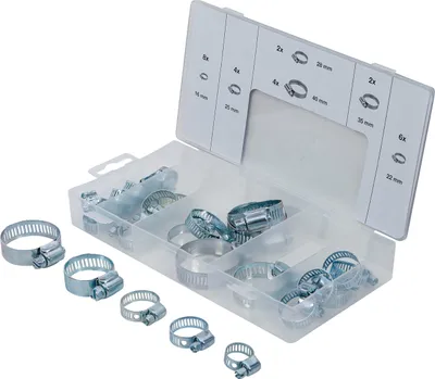 Zdjęcie produktu dla BGS technic Hose Clamp Assortment, 294 mm, 294 g