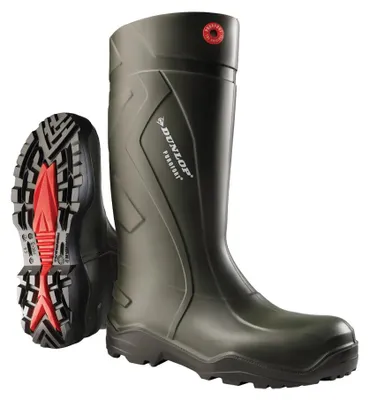 Produktbild von DUNLOP Purofort+ Sicherheitsstiefel fur Landwirschaft, Grün, Grosse 44